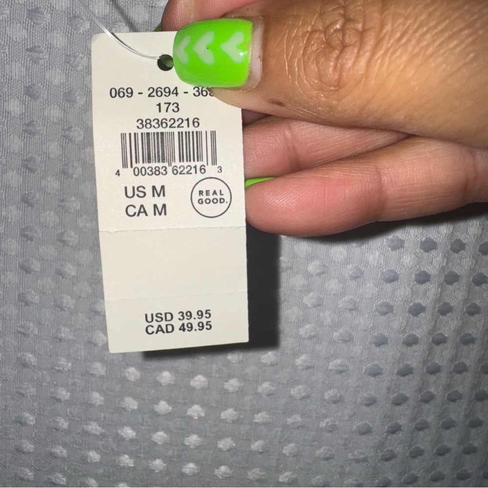 Aerie ribbed crop tank lace back M NWT - Picture 3 of 4